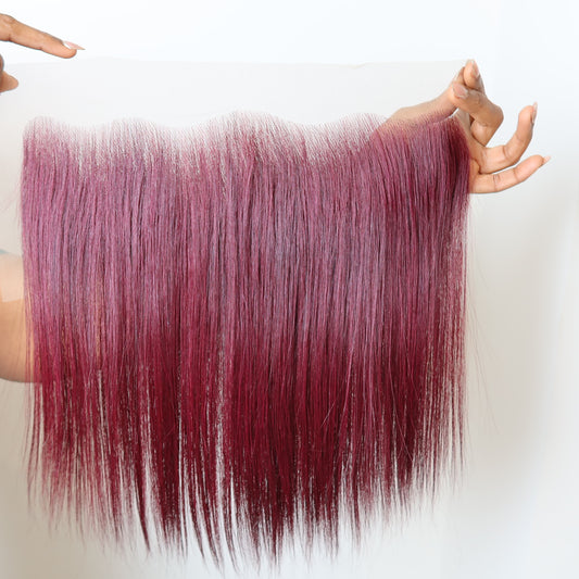 Luxe Burgundy Frontal