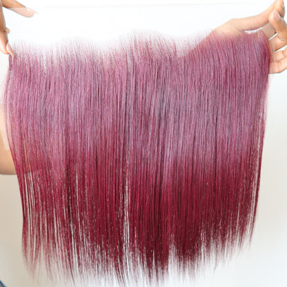 Luxe Burgundy Frontal