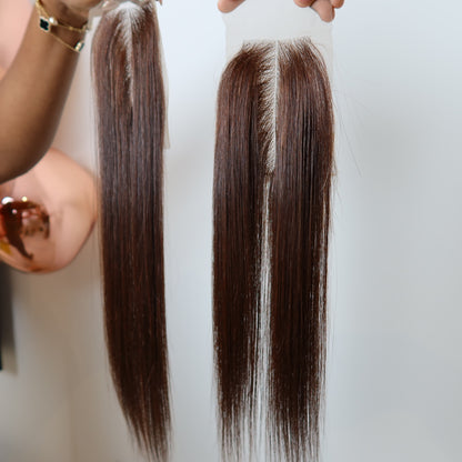 Luxe Brown 2x4 Closure